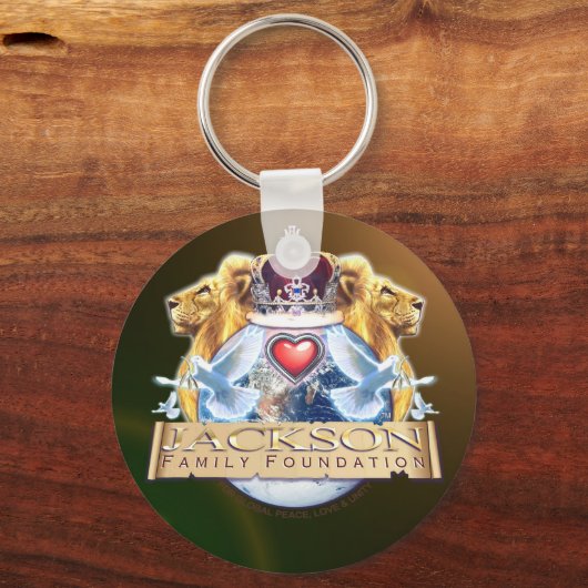 Jackson Family Crest Sleutelhanger (Voorkant)