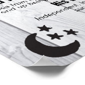 Jackson Foto en naam Betekenis Poster (Hoek)