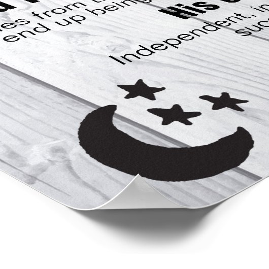 Jackson Foto en naam Betekenis Poster (Hoek)