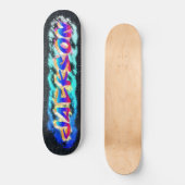 JACKSON Gepersonaliseerd Graffiti Skateboard (Voorkant)