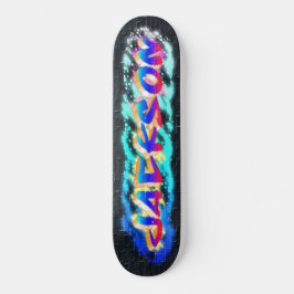 JACKSON Gepersonaliseerd Graffiti Skateboard