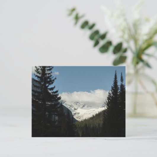 Jackson Glacier Overkijk op Glacier National Park Briefkaart (Staand voorkant)
