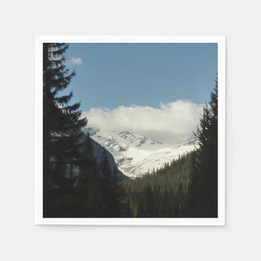 Jackson Glacier Overkijk op Glacier National Park Servet (Voorkant)