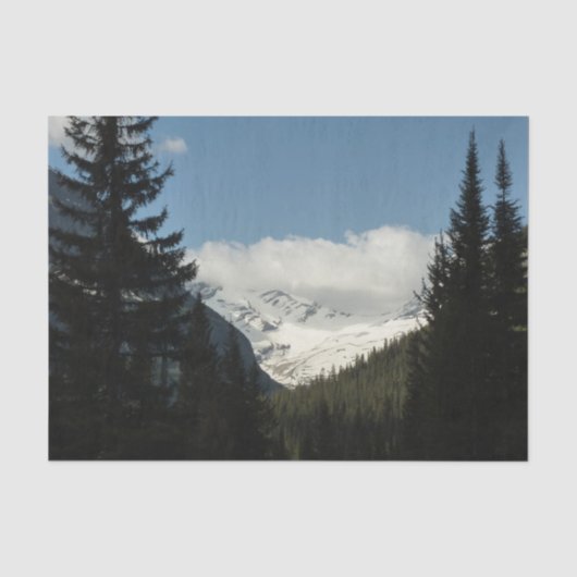 Jackson Glacier Overlook in Glacier National Park Tissuepapier (Voorkant)