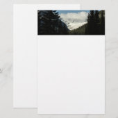 Jackson Glacier-uitzichtpunt in Glacier National P Briefpapier (Voorkant / Achterkant)