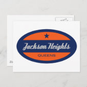 Jackson Heights Briefkaart (Voorkant / Achterkant)