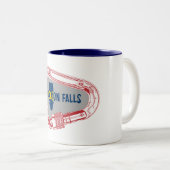 Jackson Herfst Illinois Rock Climate bing Carabine Tweekleurige Koffiemok (Voorkant rechts)