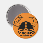 Jackson High School Viking Robotics Magnet (Voorkant / Achterkant)
