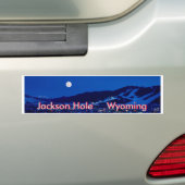Jackson Hole 1 Bumpersticker (Op auto)