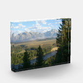 Jackson Hole-bergen en rivier Fotoblokken (Links)
