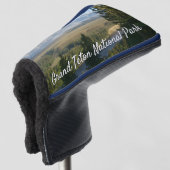Jackson Hole-bergen en rivier Golfheadcover (3/4 voorkant)