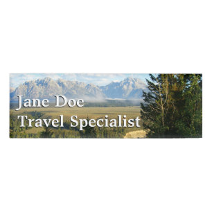 Jackson Hole-bergen en rivier Naambadge