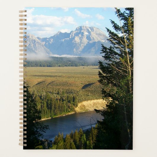 Jackson Hole-bergen en -rivier Planner (Voorkant)