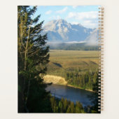 Jackson Hole-bergen en -rivier Planner (Achterkant)