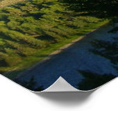 Jackson Hole-bergen en -rivier Poster (Hoek)