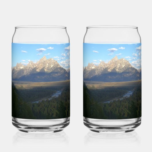 Jackson Hole-bergen (Grand Teton National Park) Blikvorm Glas (Voorkant)