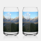 Jackson Hole-bergen (Grand Teton National Park) Blikvorm Glas (Rechts)