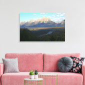 Jackson Hole-bergen (Grand Teton National Park) Canvas Afdruk (Insitu (Woonkamer))
