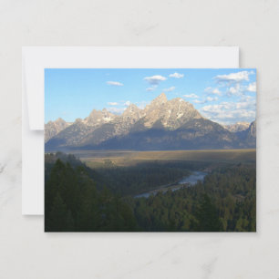 Jackson Hole-bergen (Grand Teton National Park) Kaart