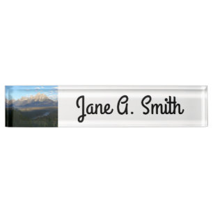 Jackson Hole-bergen (Grand Teton National Park) Naambordje