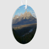 Jackson Hole-bergen (Grand Teton National Park) Ornament (voorkant)