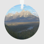 Jackson Hole-bergen (Grand Teton National Park) Ornament (achterkant)
