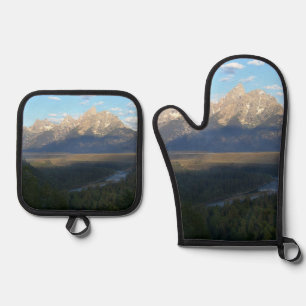 Jackson Hole-bergen (Grand Teton National Park) Ovenwant & Pannenlap Set