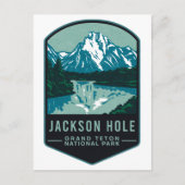 Jackson Hole Grand Teton National Park Briefkaart (Voorkant)