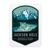 Jackson Hole Grand Teton National Park Magneet (Verticaal)