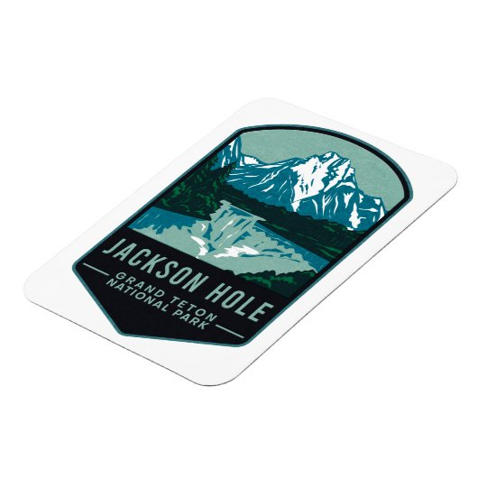 Jackson Hole Grand Teton National Park Magneet (Linkerzijde)