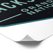 Jackson Hole Grand Teton National Park Poster (Hoek)