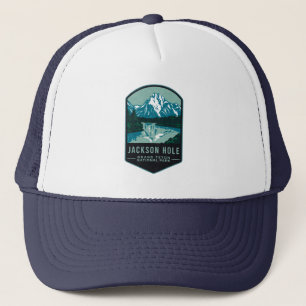 Jackson Hole Grand Teton National Park Trucker Pet