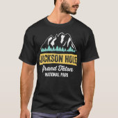 Jackson Hole Grand Teton National Park Wyoming T-shirt (Voorkant)