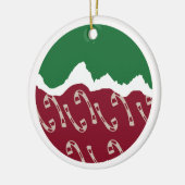 Jackson Hole Kerstmis Keramisch Ornament (Links)