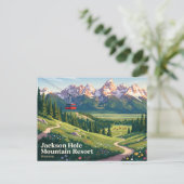 Jackson Hole Mountain Resort VS Briefkaart (Staand voorkant)