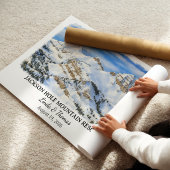 Jackson Hole Mountain Resort Wyoming, waterverf Poster