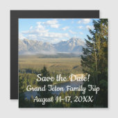 Jackson Hole Mountains en River (Voorkant / Achterkant)