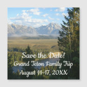 Jackson Hole Mountains en River (Voorkant)