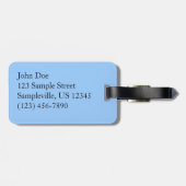 Jackson Hole Mountains en River Bagagelabel (Achterkant horizontaal)