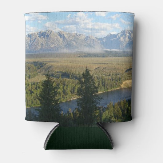Jackson Hole Mountains en River Blikjeskoeler (Voorkant)