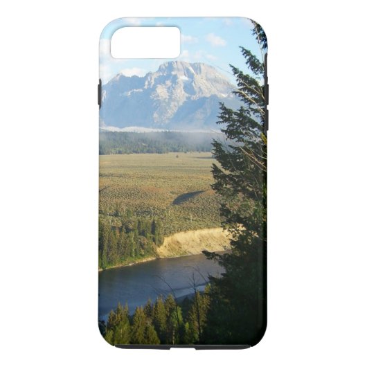 Jackson Hole Mountains en River Case-Mate iPhone Case (Achterkant)