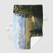 Jackson Hole Mountains en River Golfhanddoek (Insitu)