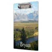 Jackson Hole Mountains en River Klembord (Links)