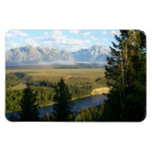 Jackson Hole Mountains en River Magneet (Horizontaal)