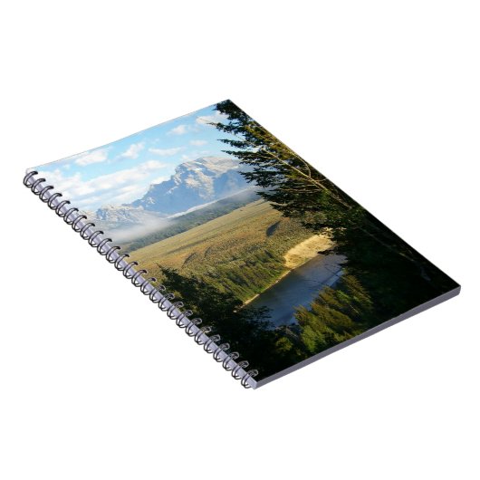 Jackson Hole Mountains en River Notitieboek (Rechterzijde)