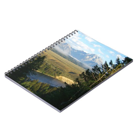 Jackson Hole Mountains en River Notitieboek (Linkerzijde)