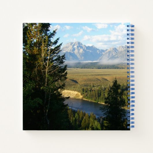 Jackson Hole Mountains en River Notitieboek (Achterkant)