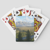 Jackson Hole Mountains en River Pokerkaarten (Achterkant)