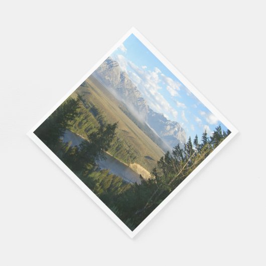 Jackson Hole Mountains en River Servet (Hoek)