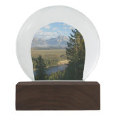 Jackson Hole Mountains en River Sneeuwbol (Voorkant)